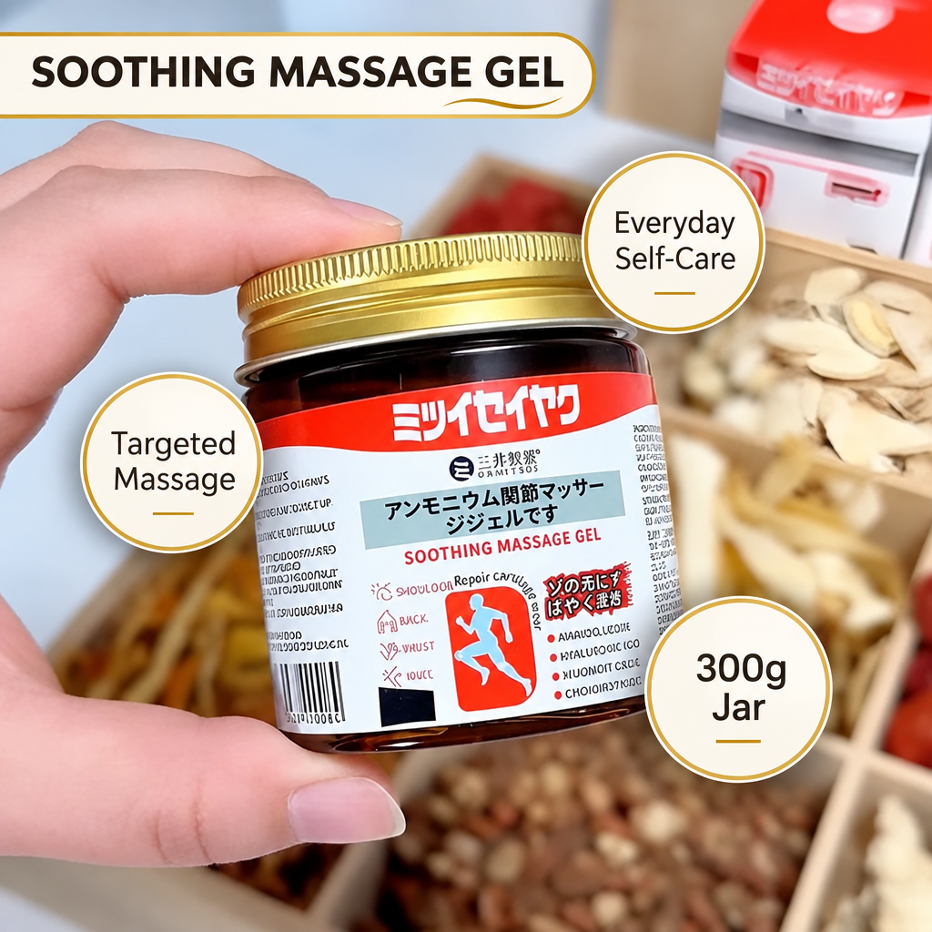 Japanese Soothing Massage Gel 300g Pack